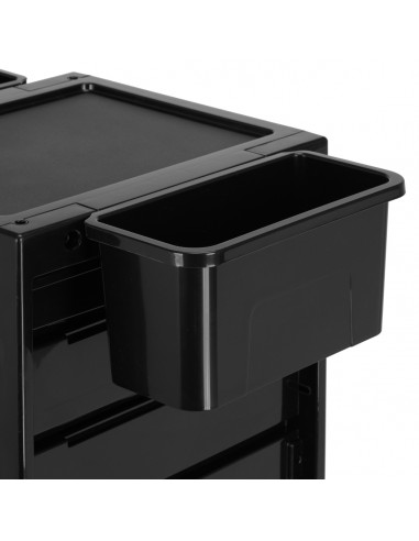 Gabbiano hairdresser's helper with UV sterilizer 68UV black