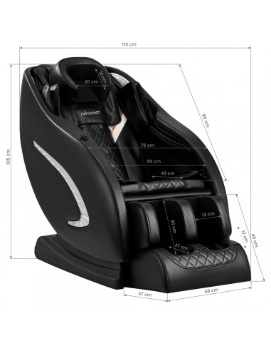 Sakura massage chair Classic 305 black
