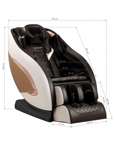 Sakura massage chair Classic 305 brown
