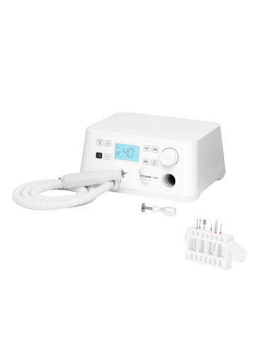 Saeyang Marathon Cyclone-Vac podiatry nail drill machine with absorber + podoset