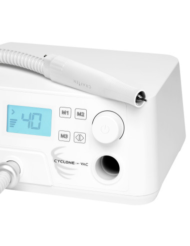 Saeyang Marathon Cyclone-Vac podiatry nail drill machine with absorber + podoset