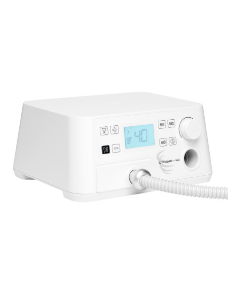 Saeyang Marathon Cyclone-Vac podiatry nail drill machine with absorber + podoset