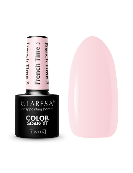 CLARESA French Time Hybrid Polish 3 -5g