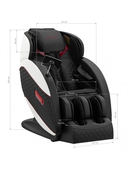 Sakura massage chair Standard 801 black and red