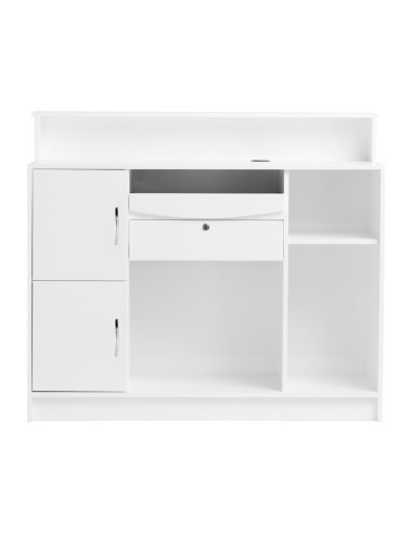 Gabbiano Reception Desk G26W White