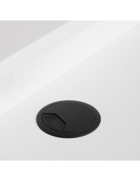 Gabbiano Reception Desk G26W White Gabbiano Reception Desk G26W White