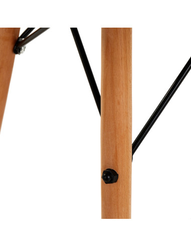 4Rico Cosmetic chair QS-186 black velvet