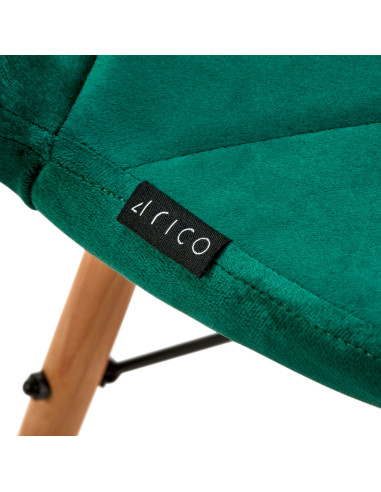 4Rico Cosmetic chair QS-186 green velvet