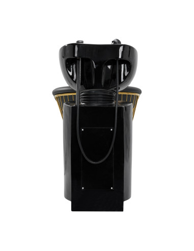 Gabbiano hairdressing wash unit Lille-M gold black