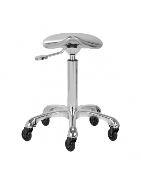 Gabbiano stool Fine Silver