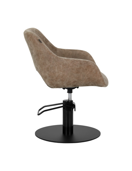 Hairdressing chair Gabbiano Sevilla old Brown