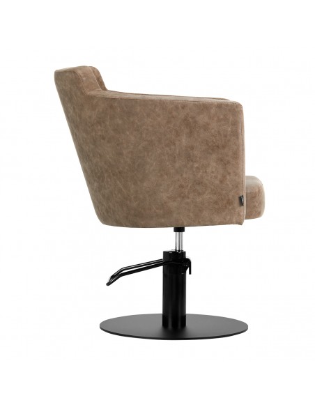 Hairdressing chair Gabbiano Roma old Brown