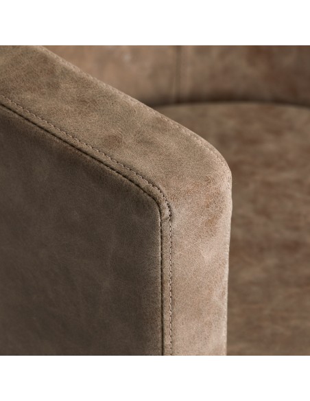 Hairdressing chair Gabbiano Roma old Brown