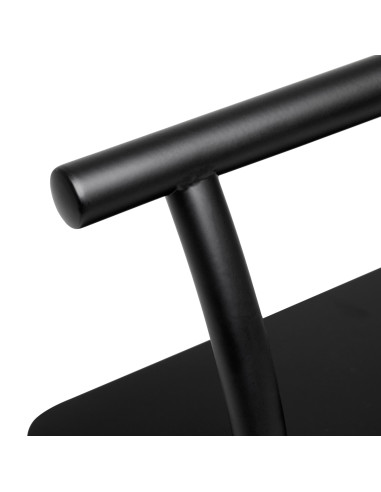 Hairdressing footstool L005S black