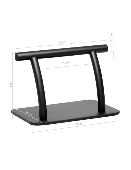 Hairdressing footstool L005S black