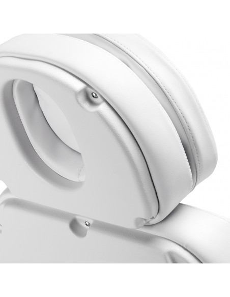 Electric cosmetic chair SILLON CLASSIC 3 motors white