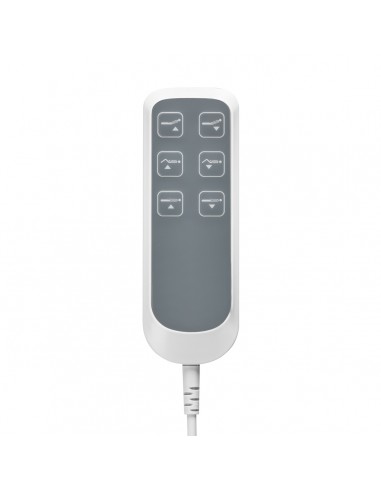 Electric cosmetic chair SILLON CLASSIC 3 motors white