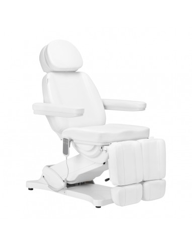 Electric cosmetic chair SILLON CLASSIC 2 motors pedi white