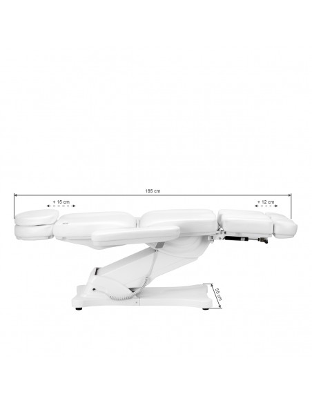 Electric cosmetic chair SILLON CLASSIC 2 motors pedi white