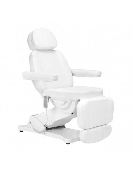 Electric cosmetic chair SILLON CLASSIC 4 motors with cradle white