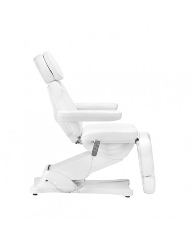 Electric cosmetic chair SILLON CLASSIC 4 motors with cradle white