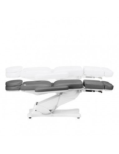 Electric cosmetic chair SILLON CLASSIC 3 motors with pedi cradle gray