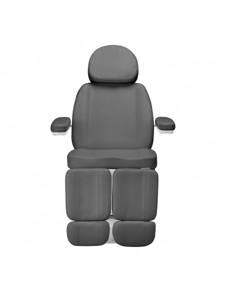 Electric cosmetic chair SILLON CLASSIC 3 motors with pedi cradle gray