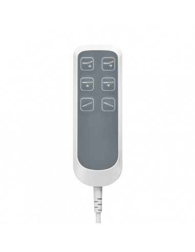 Electric cosmetic chair SILLON CLASSIC 3 motors with pedi cradle gray