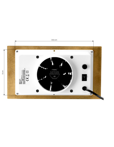 Momo S-41 built-in dust absorber gold