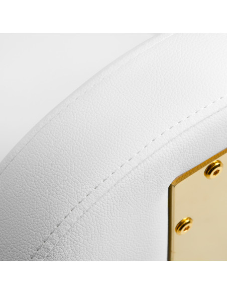 Cosmetic stool AM-304G white