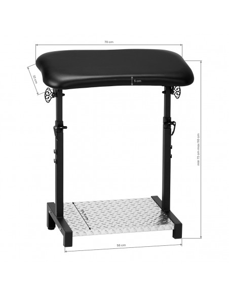 Tattoo armrest Pro Ink 720 black