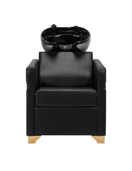 Hairdressing wash unit Toledo black