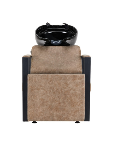 Hairdressing Wash Unit Modena Black Antique