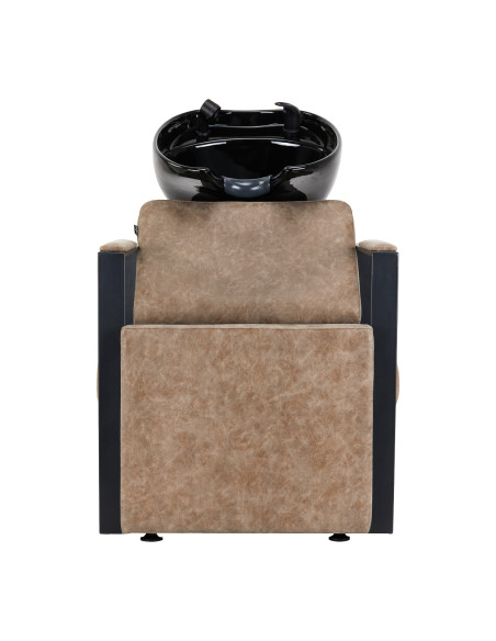 Hairdressing Wash Unit Modena Black Antique