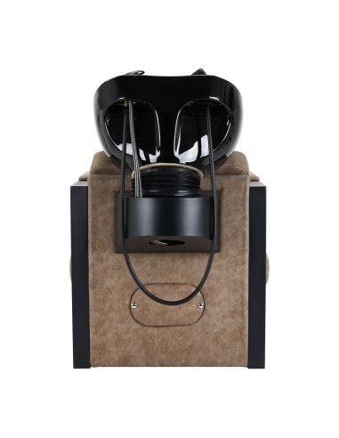 Hairdressing Wash Unit Modena Black Antique