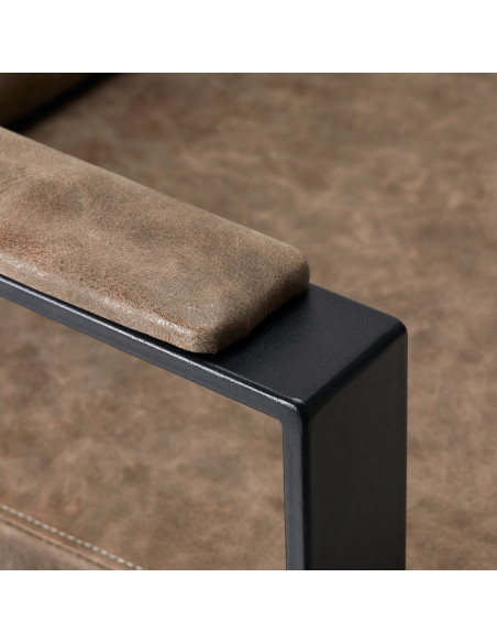 Hairdressing Wash Unit Modena Black Antique