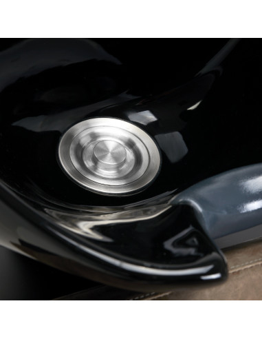 Hairdressing Wash Unit Modena Black Antique