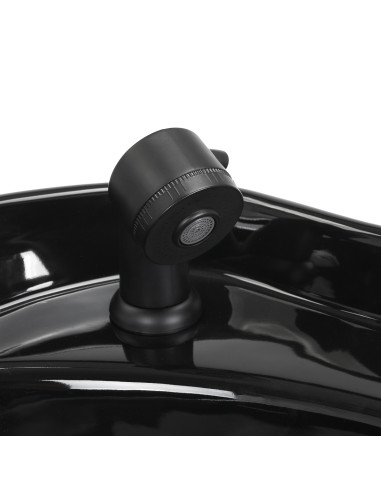 Hairdressing Wash Unit Modena Black Antique