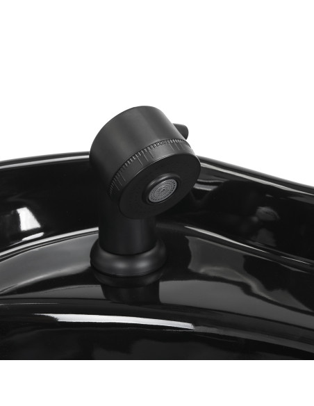 Hairdressing Wash Unit Modena Black Antique