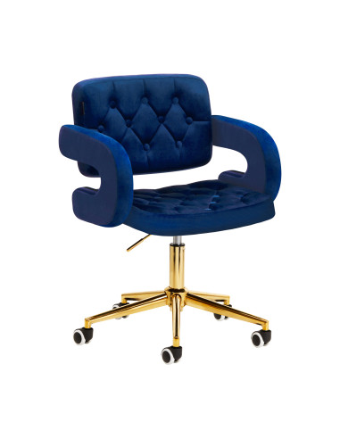 4Rico Chair QS-OF213G navy blue