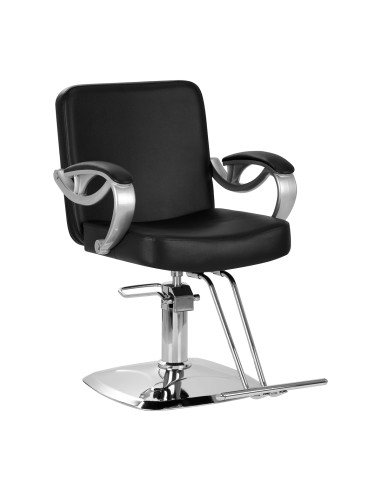 Hair System ZA31 hairdressing chair black