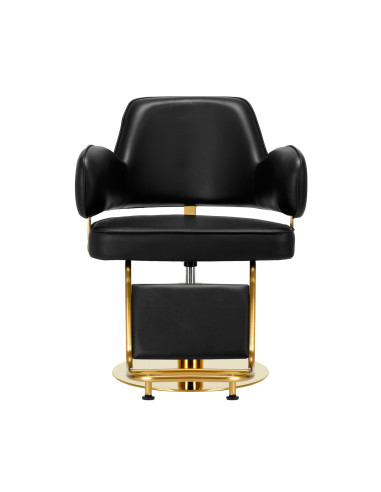 Hairdressing chair Gabbiano Linz NQ Gold Black