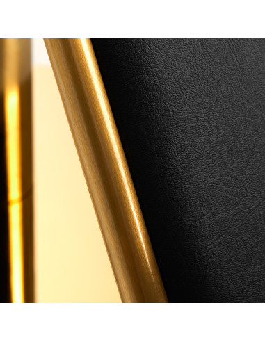 Hairdressing chair Gabbiano Linz NQ Gold Black