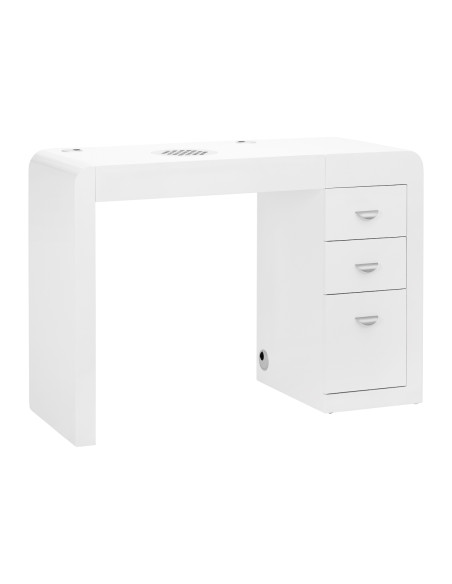 Cosmetic desk 312 white left