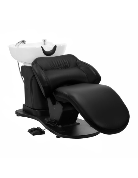 Gabbiano electric hairdressing wash unit TRYCHO black