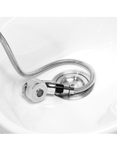 Gabbiano electric hairdressing wash unit TRYCHO brown