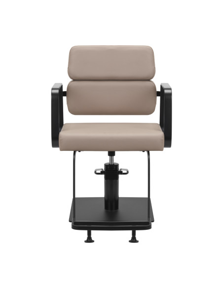 Gabbiano Porto-BM hairdressing chair black beige