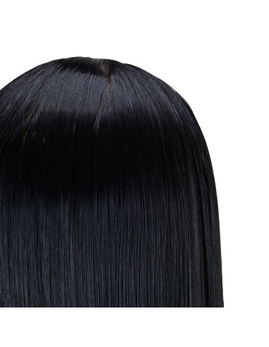 Gabbiano WZ2 hairdressing training head, synthetic hair, color 1, length 24"