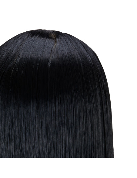 Gabbiano WZ2 hairdressing training head, synthetic hair, color 1, length 24"