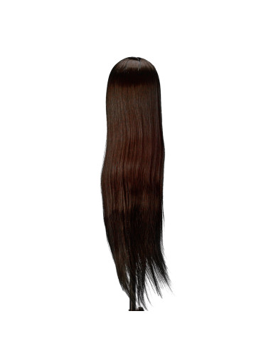 Gabbiano WZ2 hairdressing training head, synthetic hair, color 4, length 24"